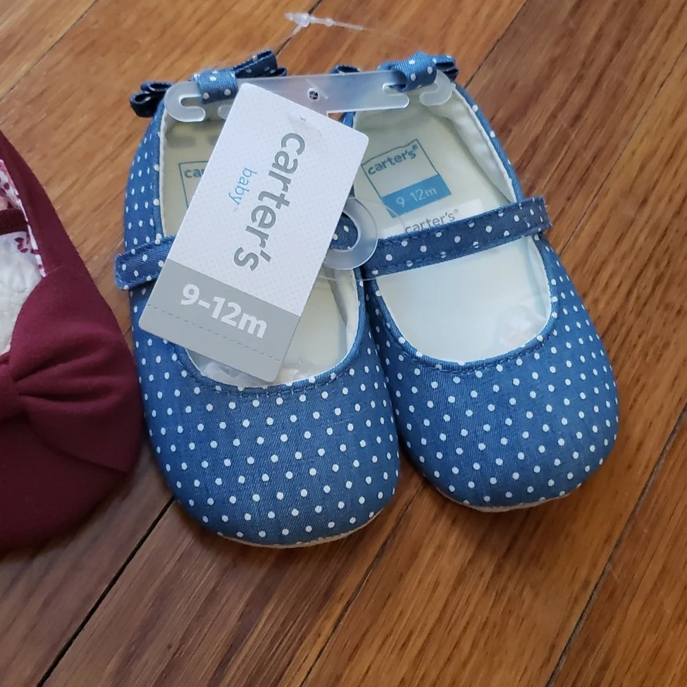 NWT baby girl shoes